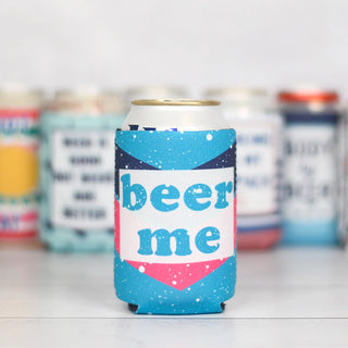 80s Beer Me Can Holder