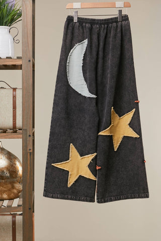 Celestial Day and Night Denim Pants