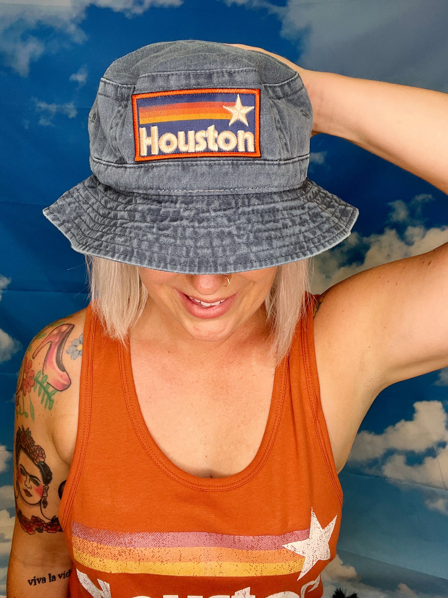 Stars of Houston Bucket Hat