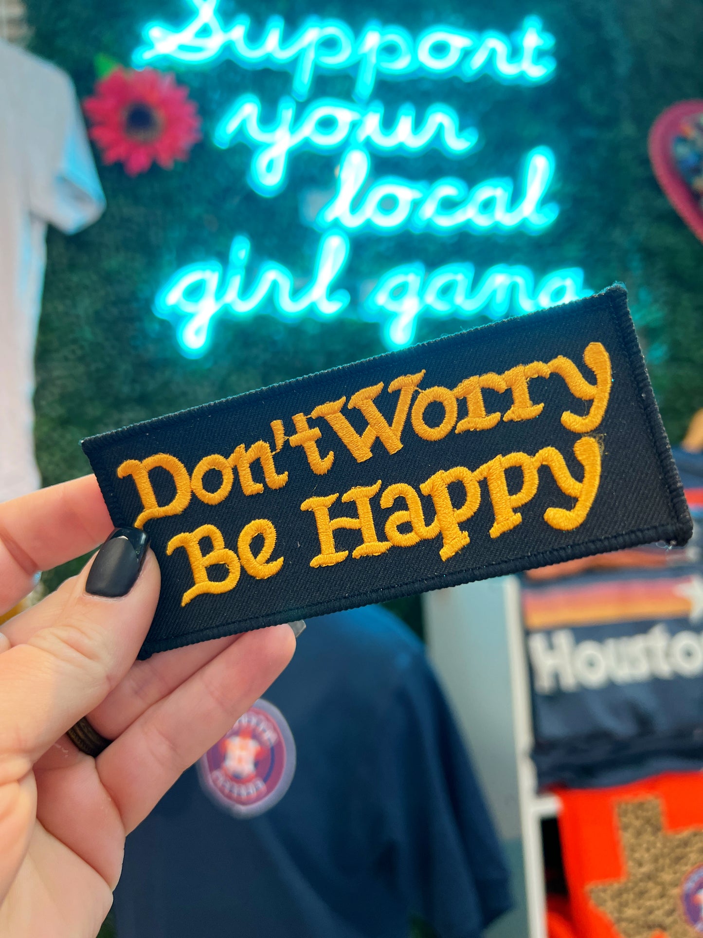 Don't Worry Be Happy Patch