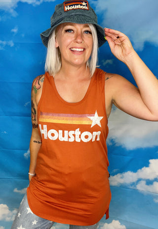 Last Call Orange You Glad Houston Tunic