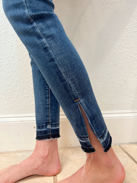 Queen Size Just a Little Ankle Skinny Jeans