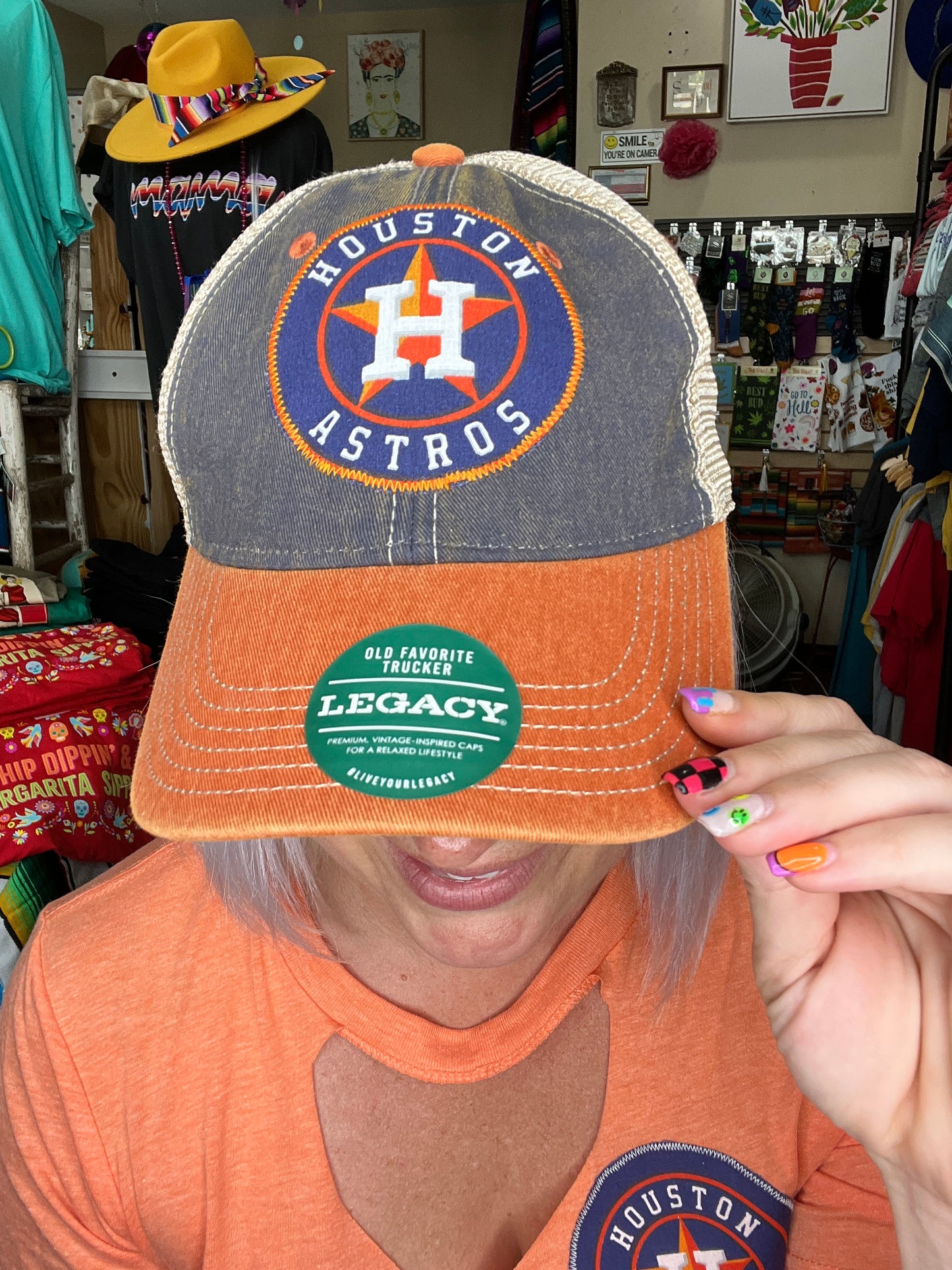 Houston Two-Tone Trucker Hat