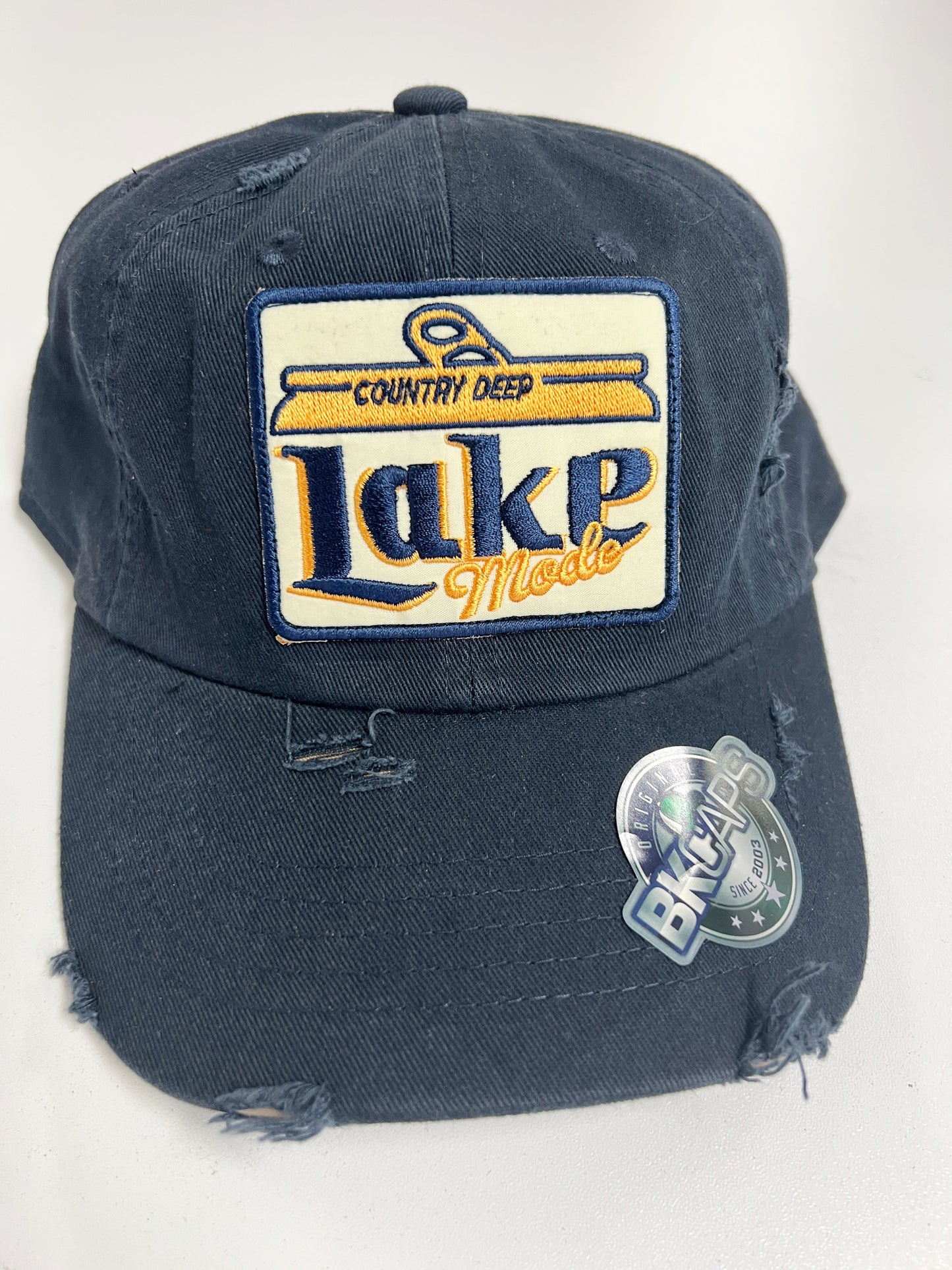 Lake Mode Distressed Dad Hat