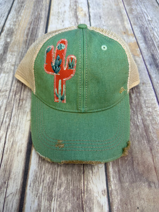 Rusty Cactus Dirty Trucker Hat
