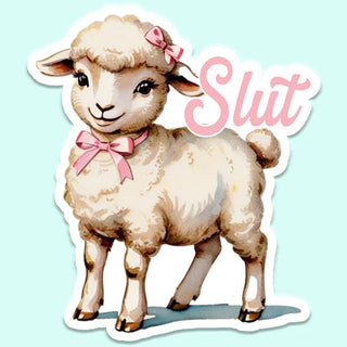 Naughty Lamb Sticker