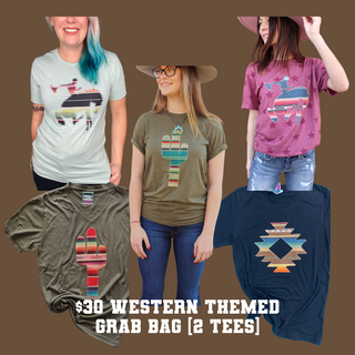 Western Themed GRAB BAG [Two Tees]