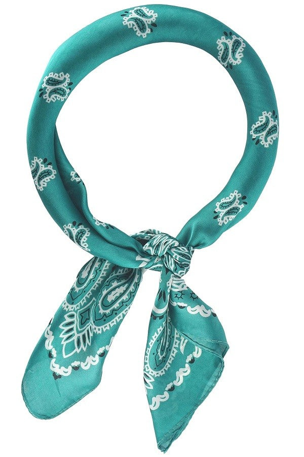 Vintage Paisley Silk Neckerchief [All Colors]