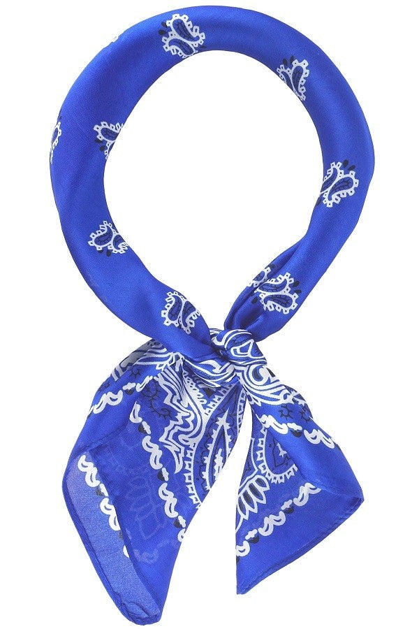 Vintage Paisley Silk Neckerchief [All Colors]