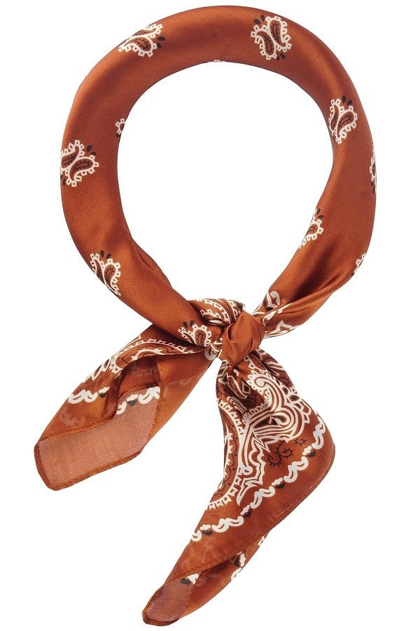Vintage Paisley Silk Neckerchief [All Colors]