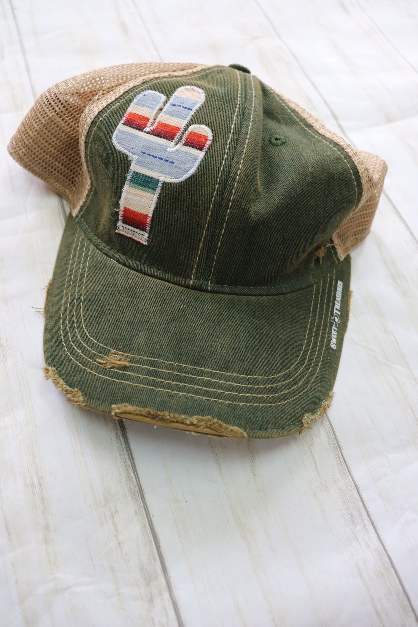 Cielo Serape Dirty Trucker Hat