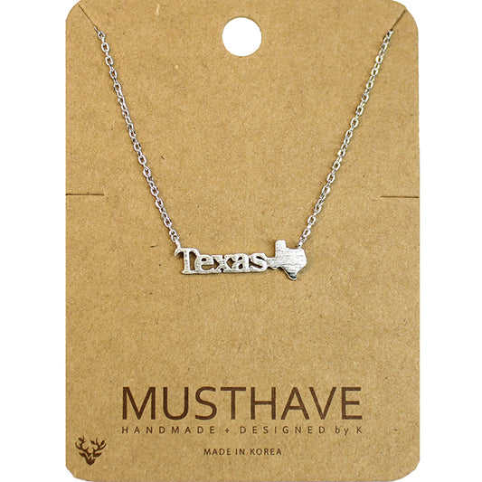 Dainty Texas Necklace [2 Colors]