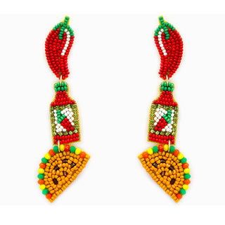 Caliente Taco Statement Earrings