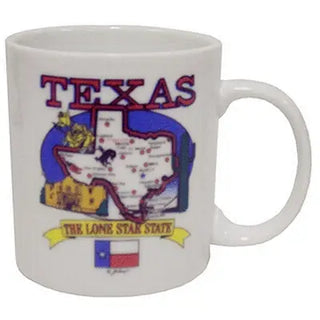 Last Call Texas Map Mug