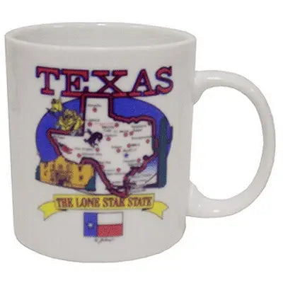 Texas Map Mug