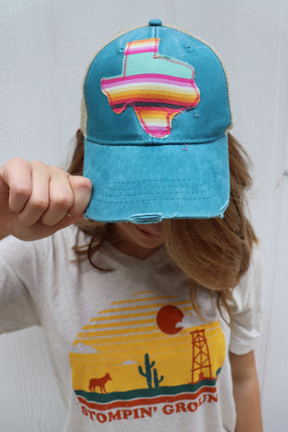 Piñata Pink Serape Trucker Hat