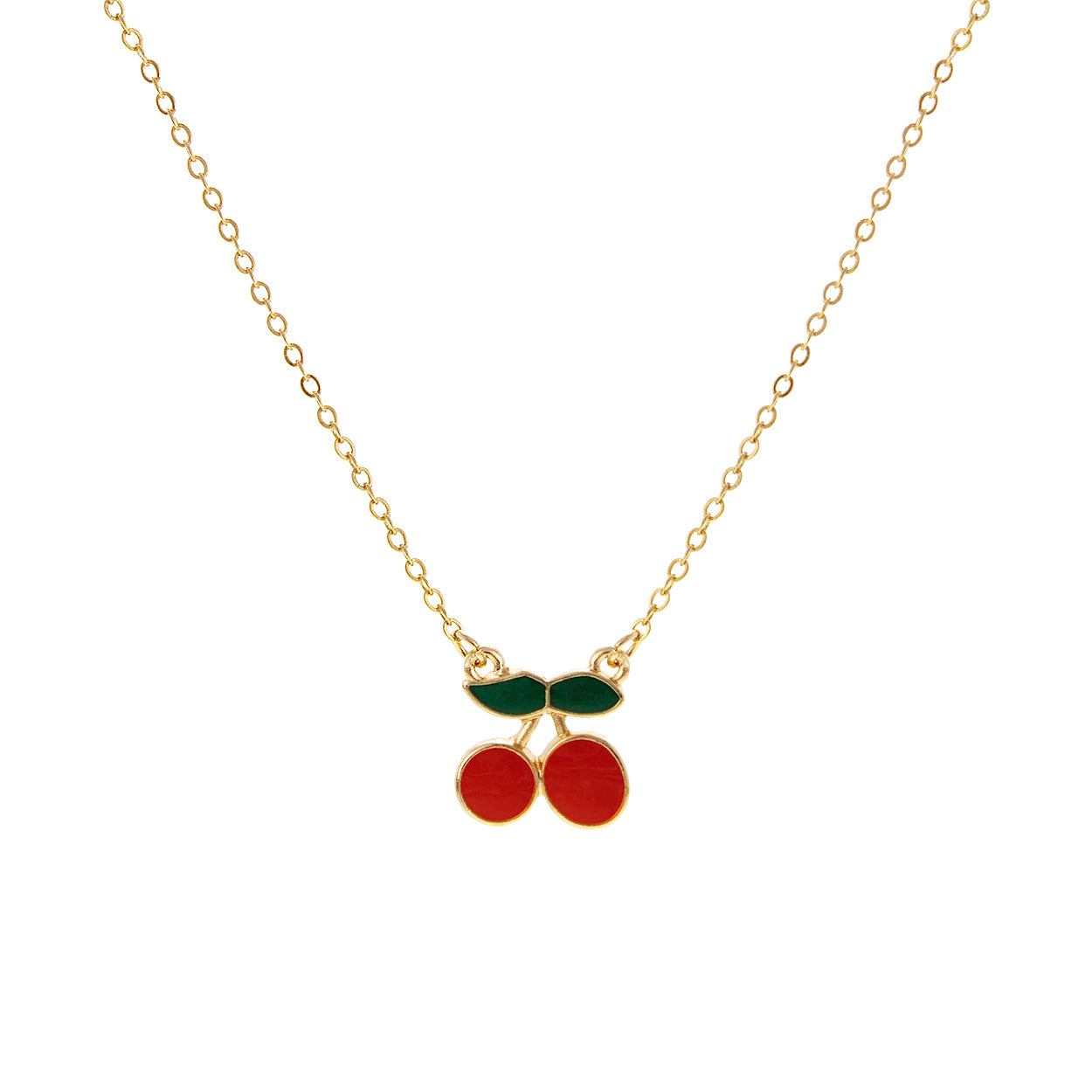 Dainty Cherry Necklace
