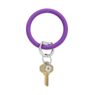Last Call Big O Silicone Keychain [Purple]