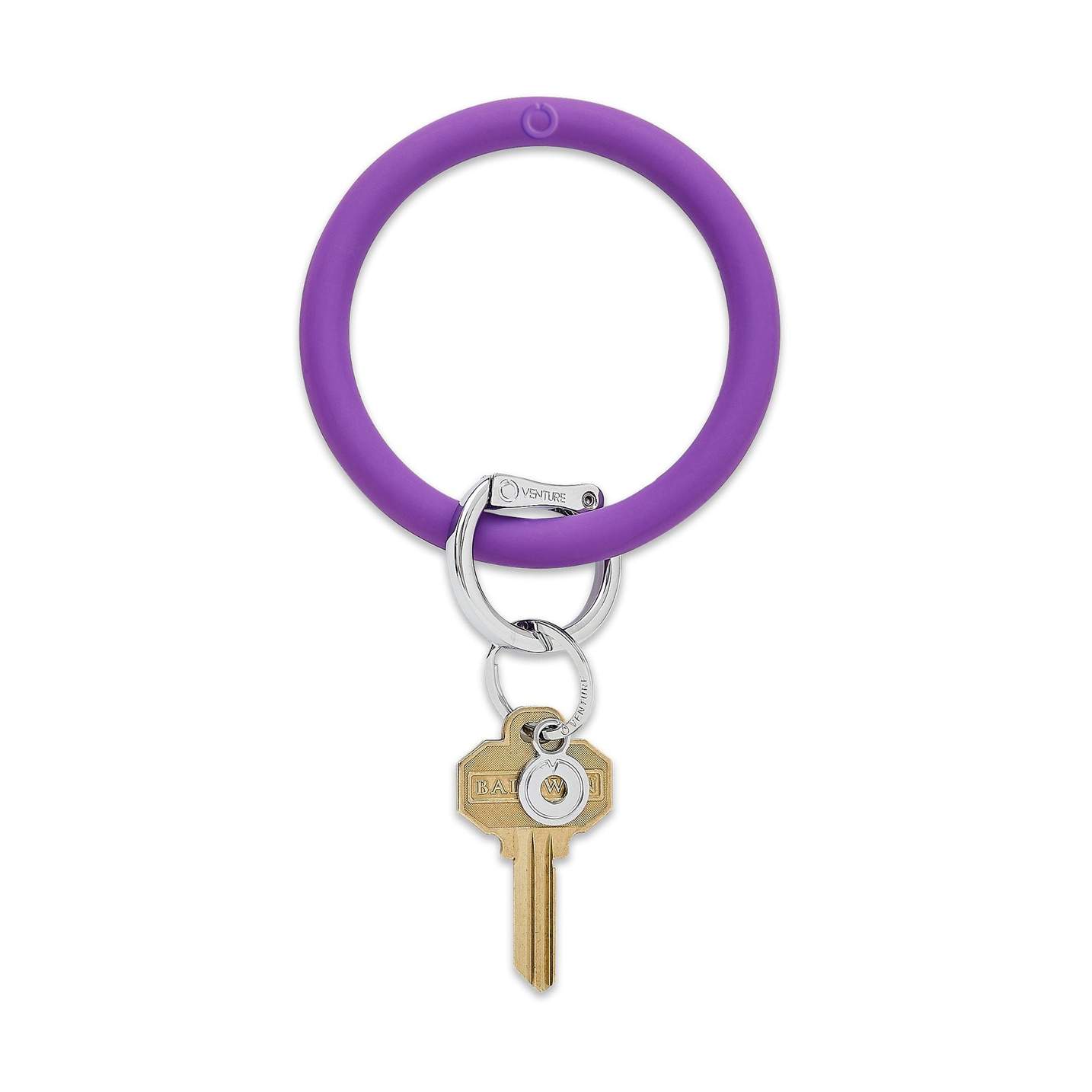 Last Call Big O Silicone Keychain [Purple]