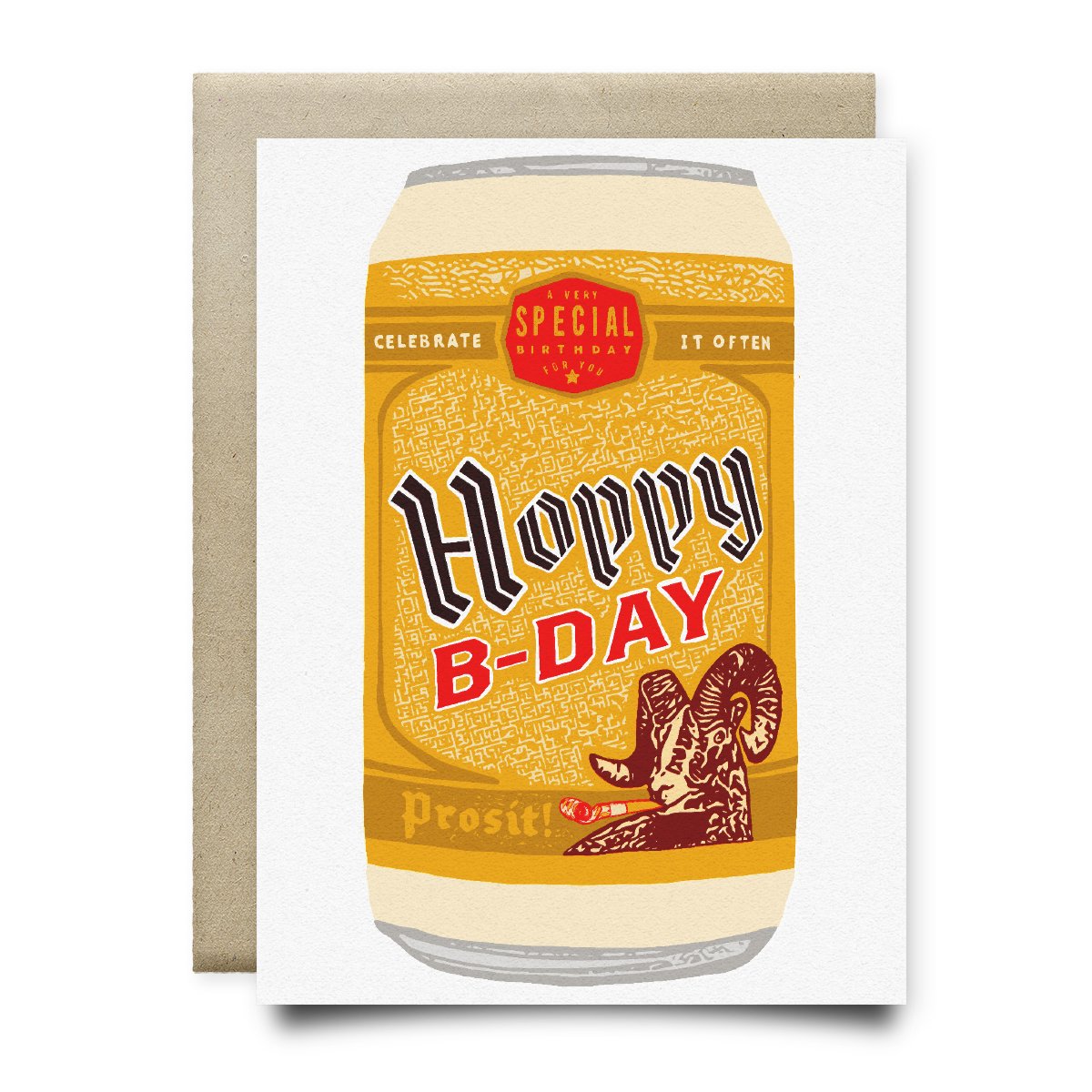 Hoppy B-day Card