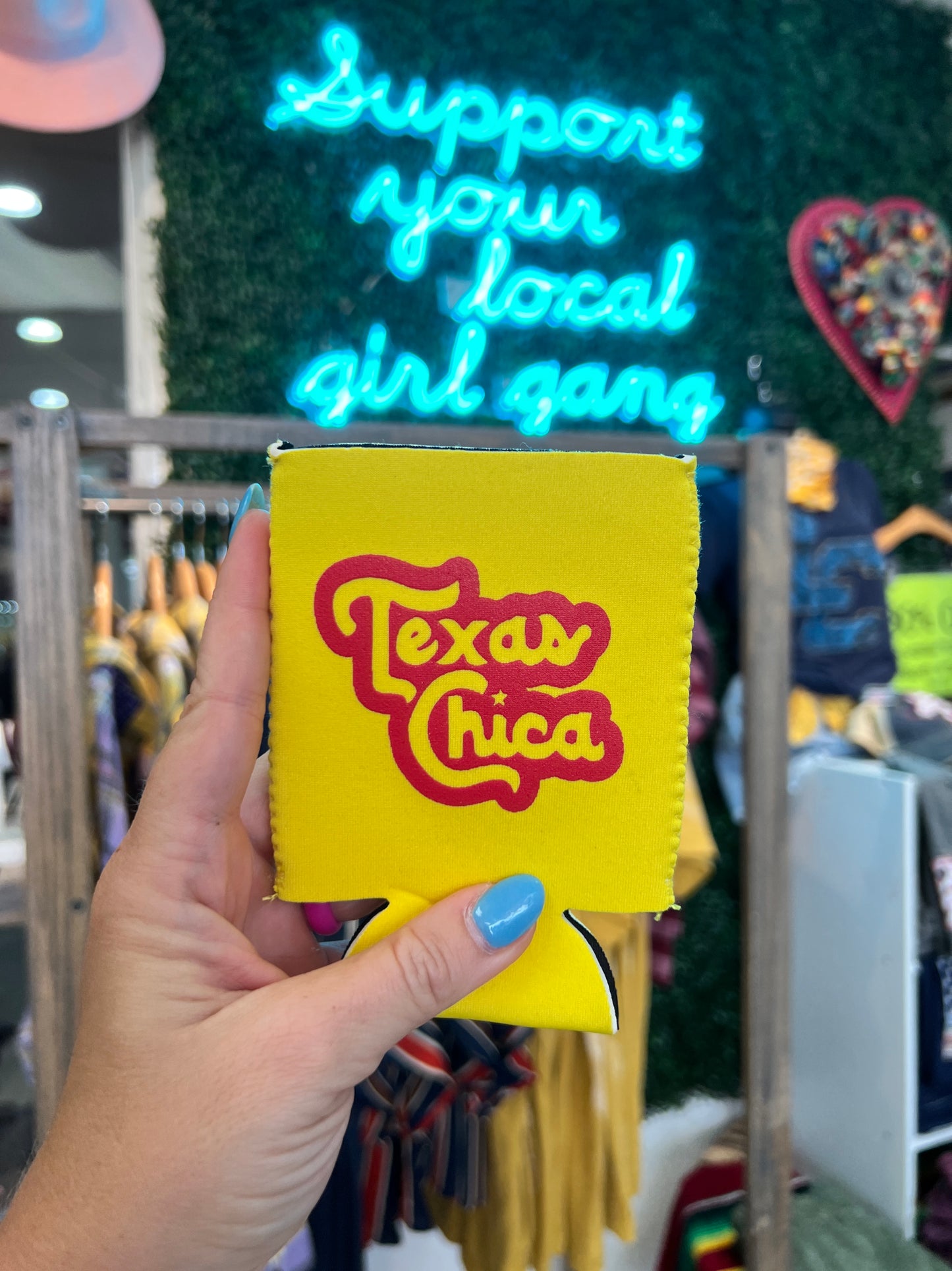 Texas Chica Can Holder