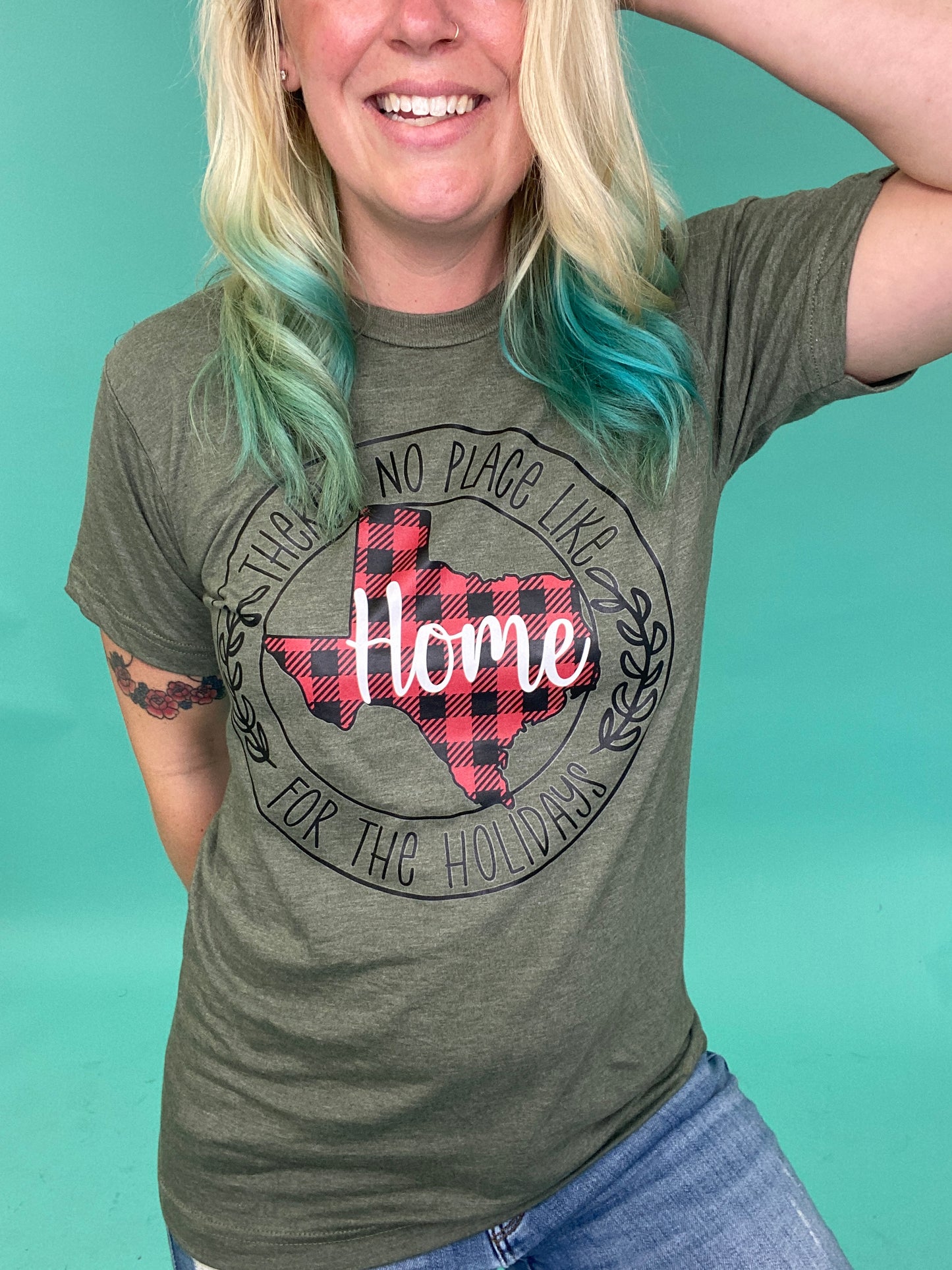 There's No Place like Home Tee [Olive]