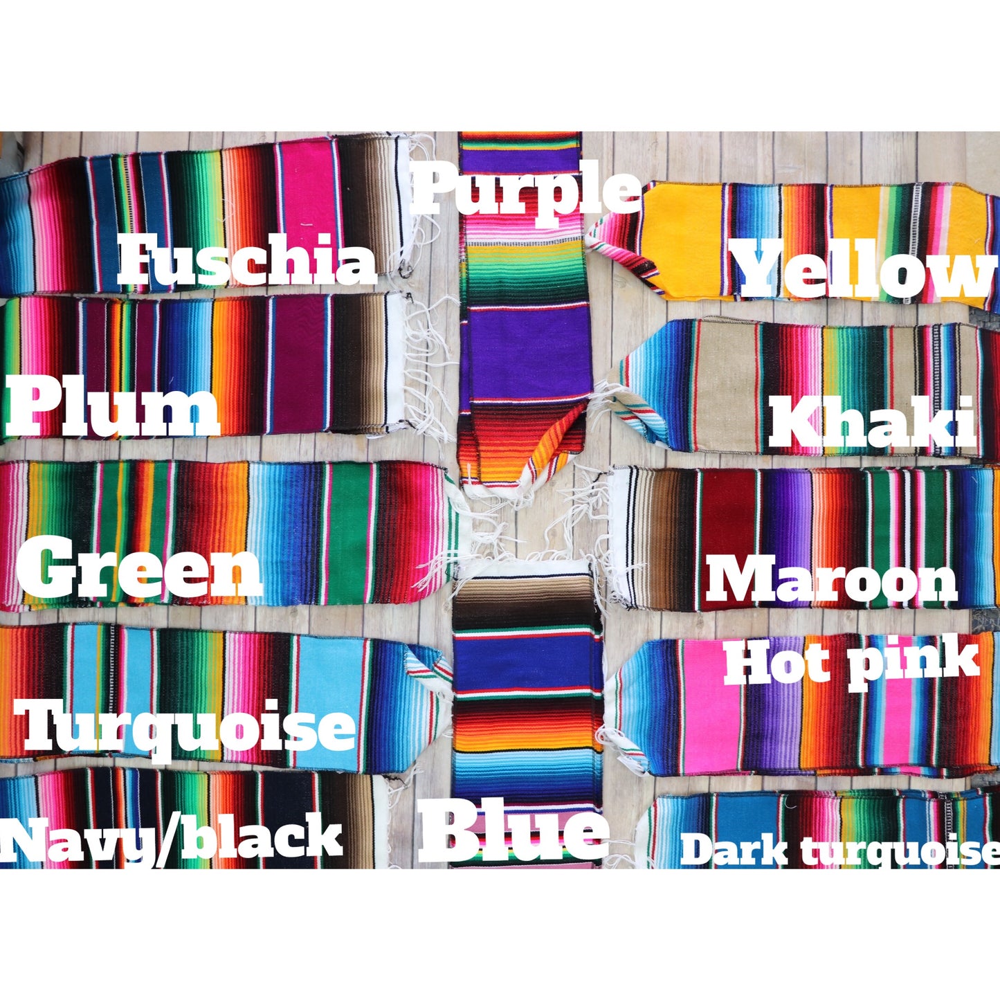 Sweet Serape Scarf [All Colors]