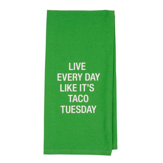 Last Call Taco Tuesday Tea Towel