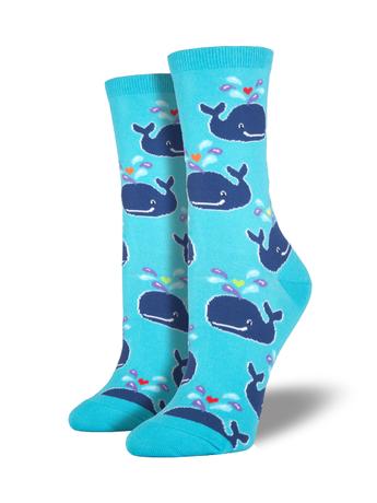 Last Call Whale Women's Socks