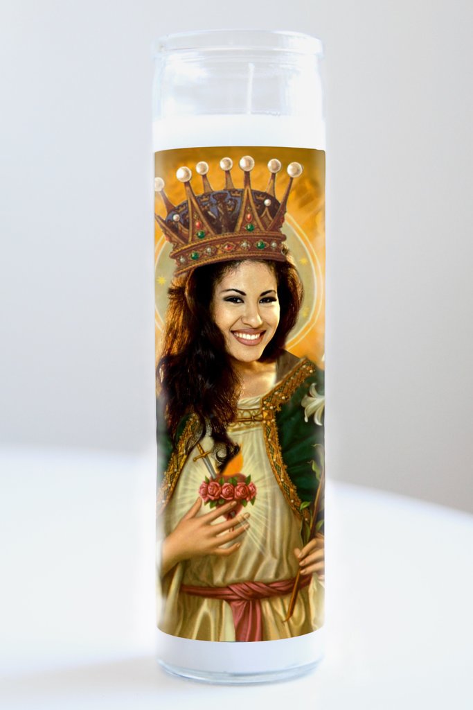 Selena Celebrity Saint Candle