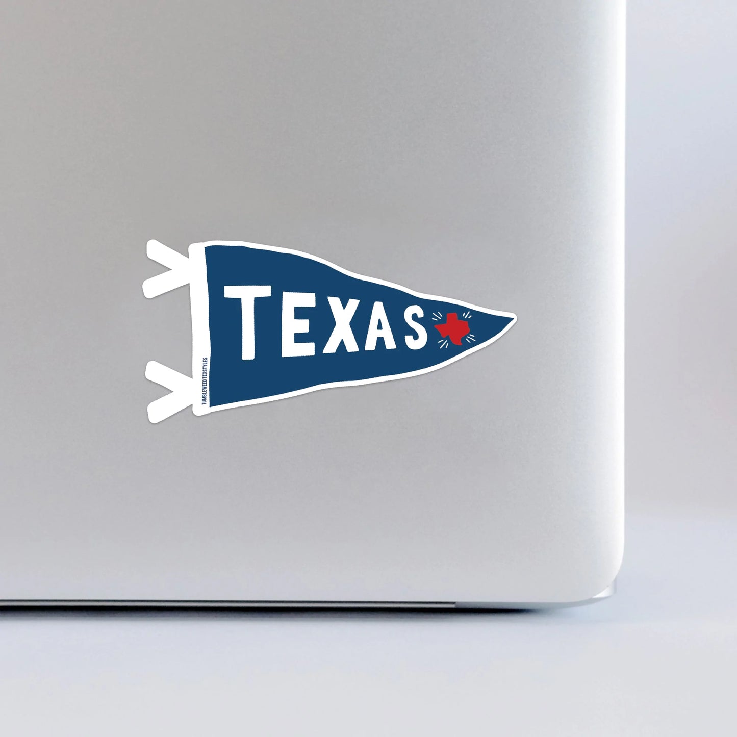 Texas Pennant Sticker