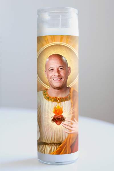 Last Call Vin Diesel Celebrity Saint Candle