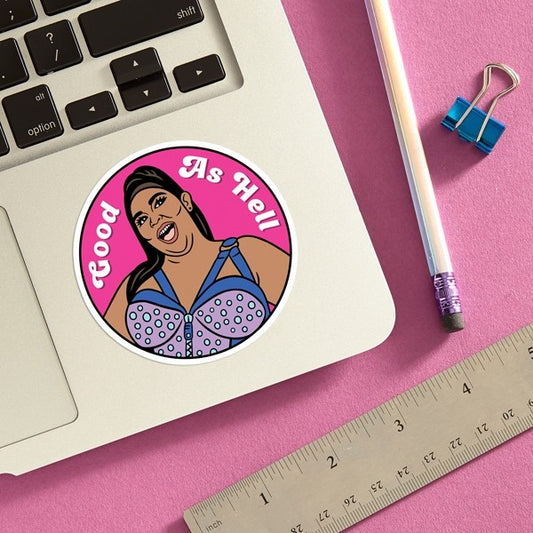 Lizzo Good as Hell Sticker