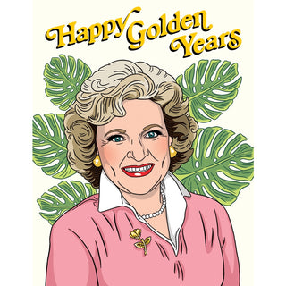Last Call Happy Golden Years Card