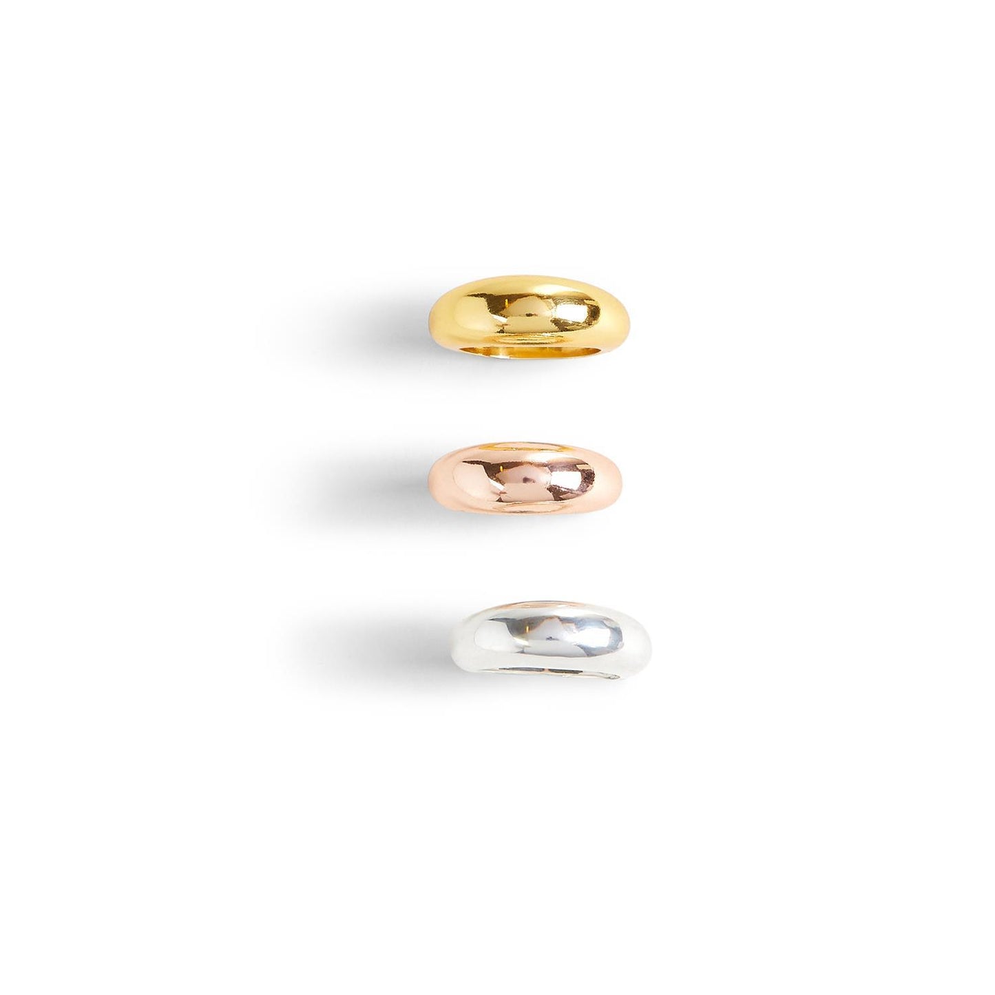 High Society Dome Rings [3 Colors]