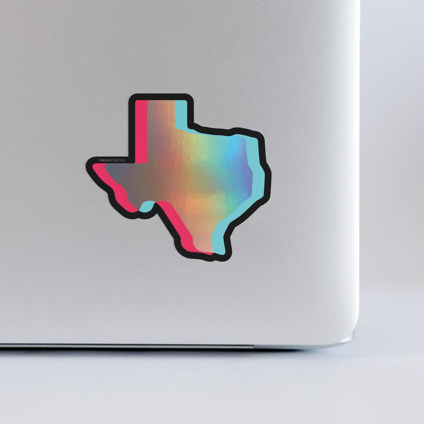 Texas Holographic Sticker