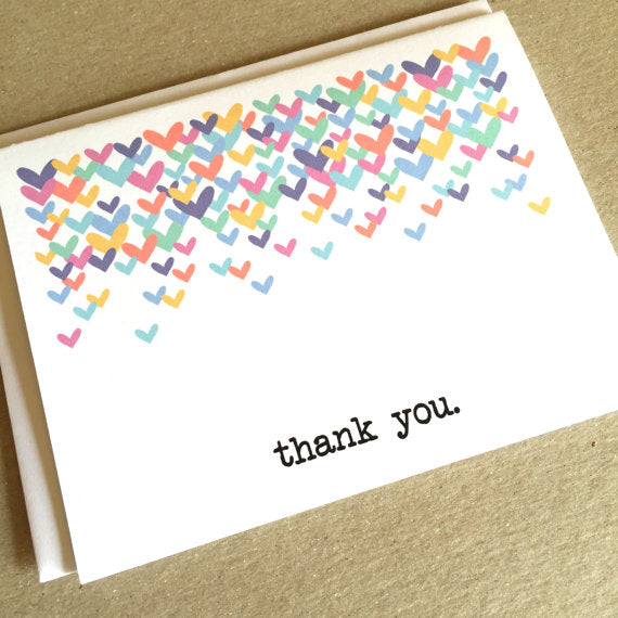 Last Call Thank You Card (Multi-Color)
