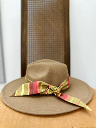 Pretty Pleasant Chocolate Mojave Serape Hat
