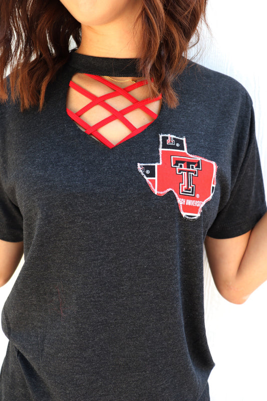 Lubbock Key Hole Tee