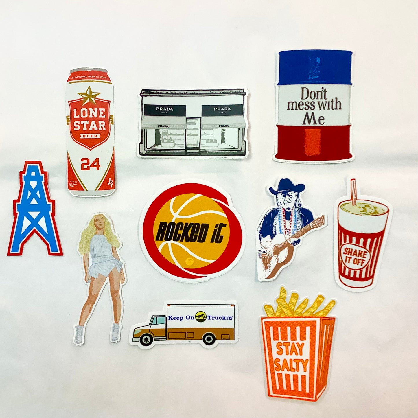 The Best Of Texas Stickers [14 Styles]