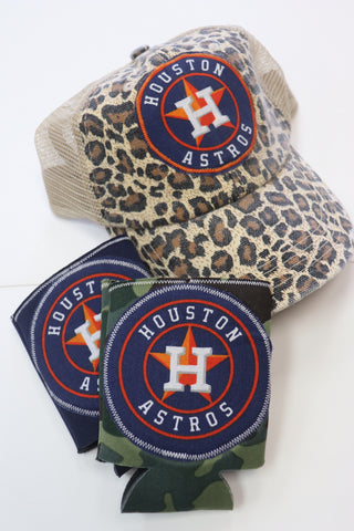 Houston Baseball Custom Can Holder