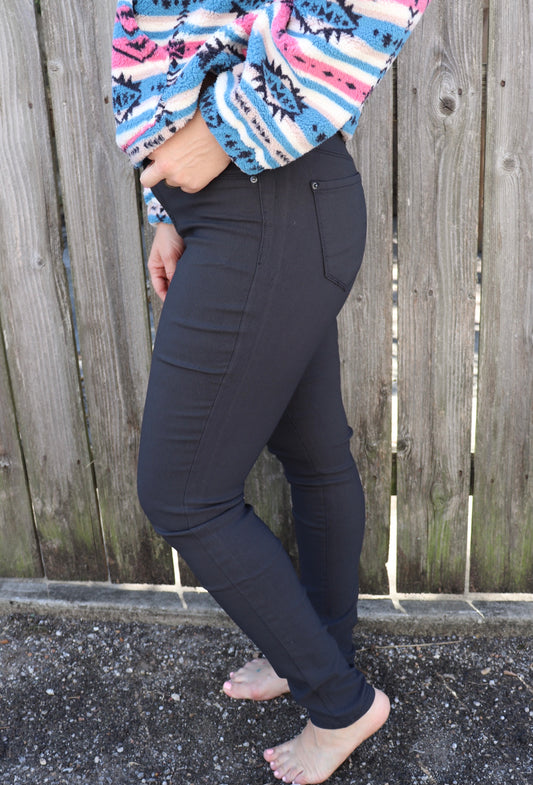 Last Call Queen Size Soulmate Skinny Pant [Steel]