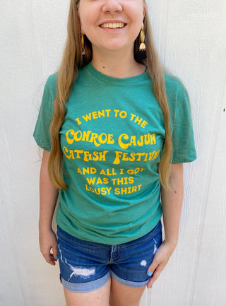 Lousy Catfish Festival Tee [Green]