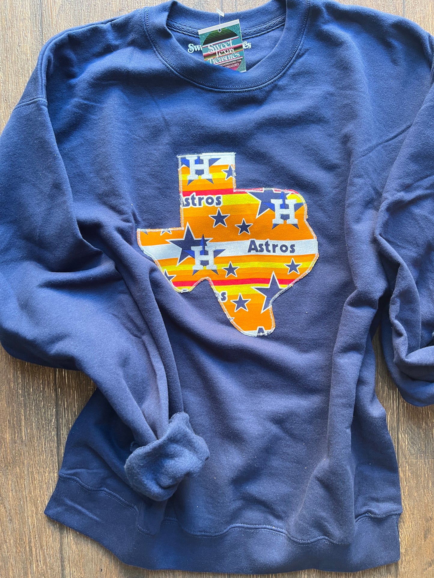 Throwback Htown Pullover [Navy]