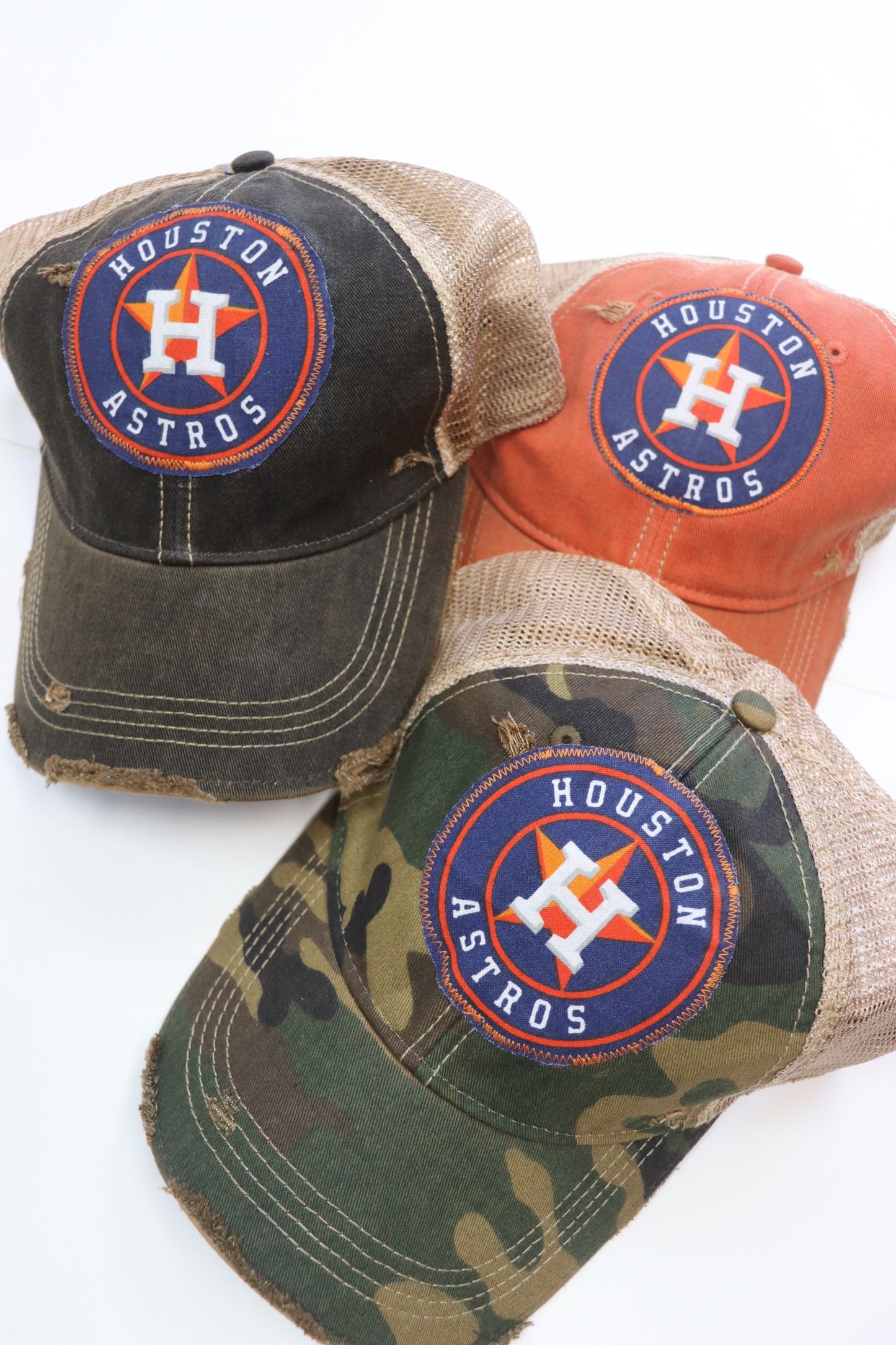 Houston Game Day Dirty Trucker Hat