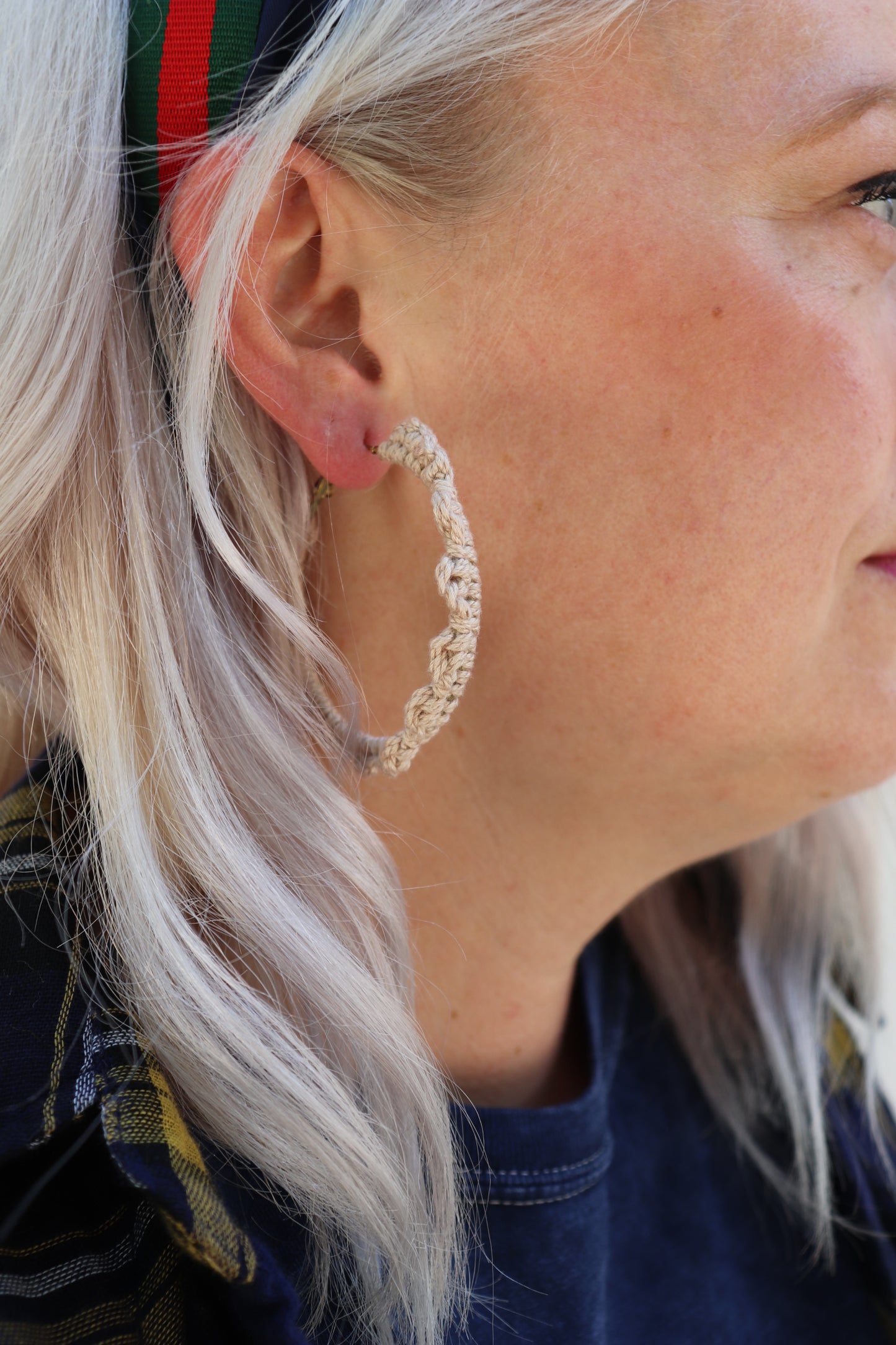 Last Call Crossroad Crocheted Earrings [2 Colors]