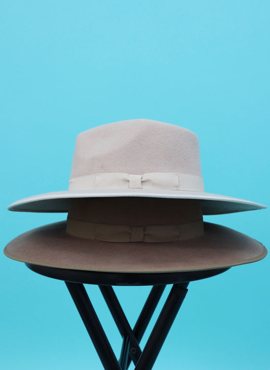 Western Wool Panama Hat [4 Colors]