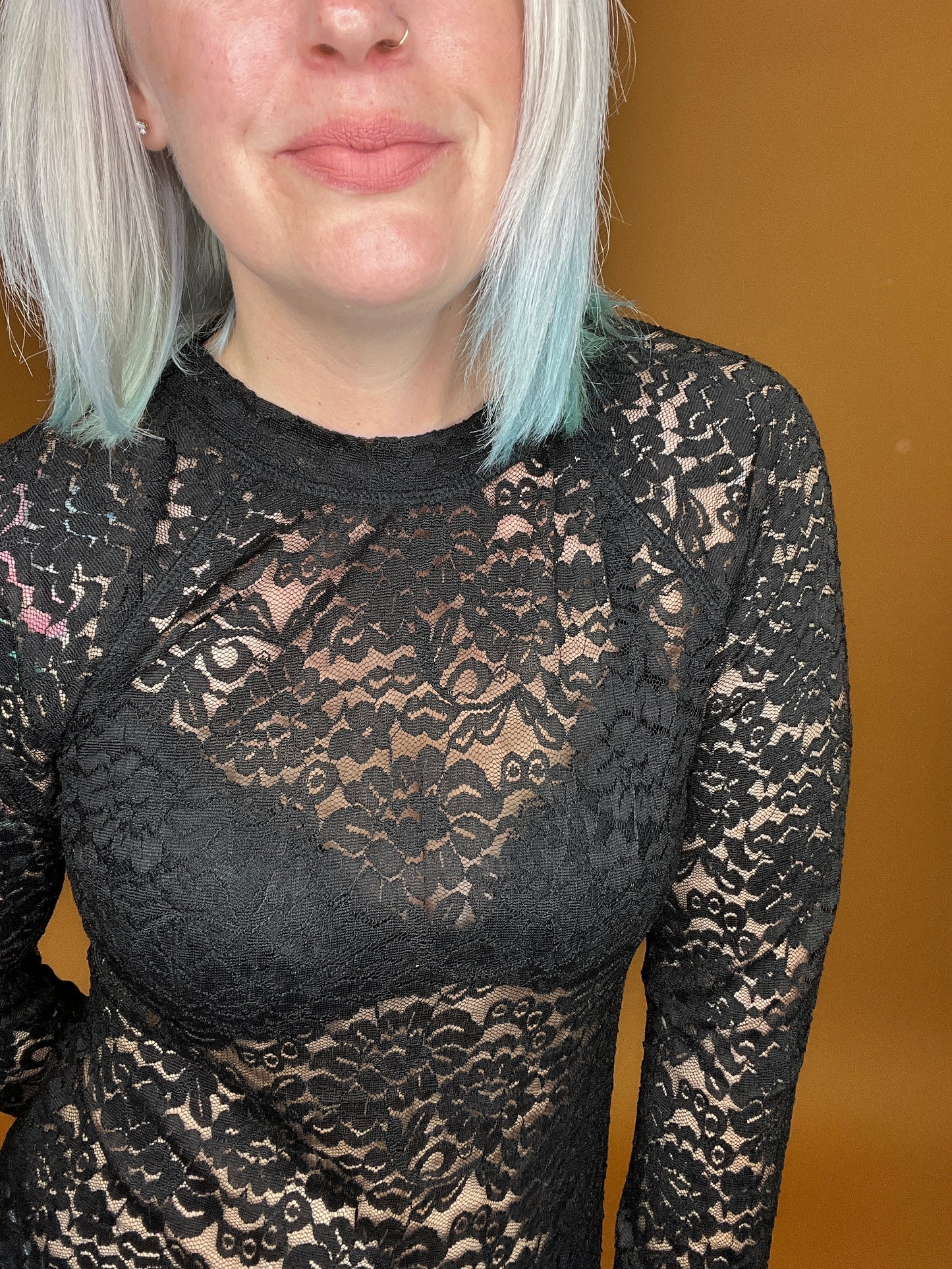 Not Your Grandma's Lace Top