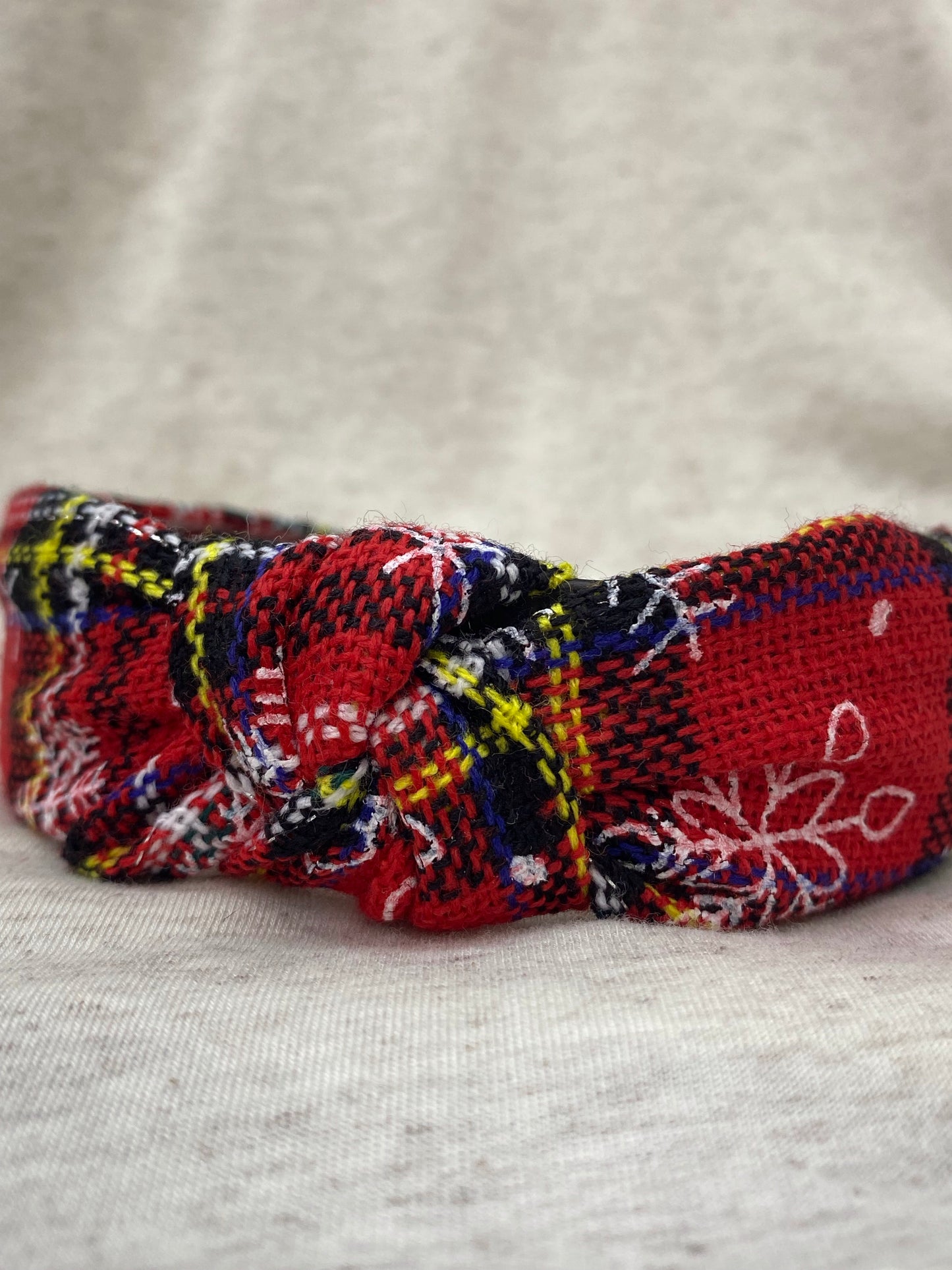 Holiday Plaid Knotted Headband [6 styles]