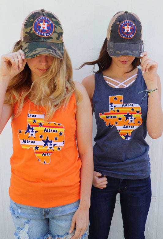 Throwback Astros Boyfriend Tank
